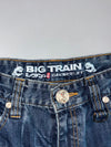 Big Train Japanese-Inspired Dark Wash (Back Pocket) Embroidered Denim (W:34|L:43)