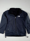 Vintage The North Face Navy Reversible Fleece Jacket (S)
