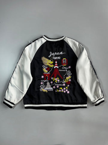 Tokyo Japan Souvenir Sukajan Bomber Jacket (L)