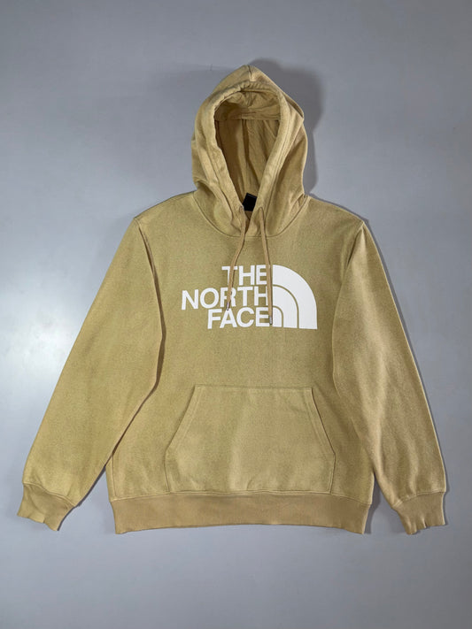 The North Face Essential Hoodie – Khaki/Tan  (L)