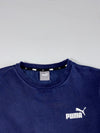 Puma | Navy Blue Essential Logo Sweatshirt | (M)