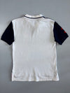 Polo Ralph Lauren Big Pony USA Flag Patch #3 Pique Cotton Polo Shirt Navy (S)