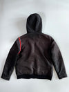 Jack & Jones Originals “Est. 1990” Waxed Canvas Hooded Bomber Jacket (XL)