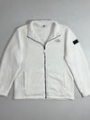 The North Face Sherpa Collar Fleece Zip Jacket – White (L)