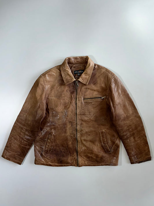Super Premium Original Leather Jacket (L/XL)