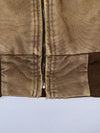 Carhartt Active Hooded Jacket Tan Duck Canvas, Quilt Lined (M)