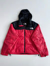 The North Face Red & Black Nuptse Puffer Jacket (2XL)