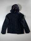 Superdry | Black Grey Fleece Lined Windcheater Jacket | (M)
