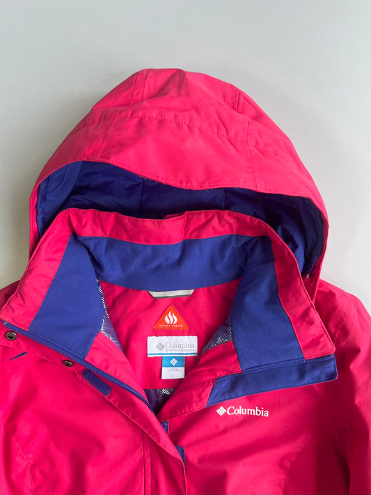 Columbia Omni-Heat Hooded Ski Snow Jacket (L)
