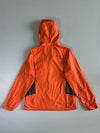 Fila Orange & Black Colorblock Windbreaker (XL)