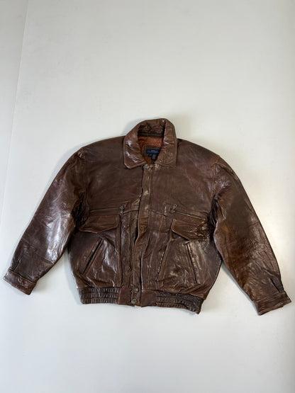 ZSuper Premium Original Leather (RARE) (Designer) Jacket (L/Xl)