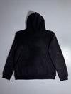 Champion Script Logo Pullover Hoodie – Black, (M)