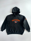 Harley-Davidson “Tradition” Bar & Shield Embroidered Faded Black Hoodie (XL)