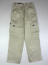 Y2K Echo Unlimited Baggy Cargo Pants Beige (W:29) (L:43)
