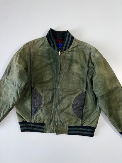 !                              Outback Super Premium Original Leather Jacket (XL)