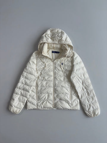 Polo by Ralph Lauren Hooded Puffer Down Jacket Detachable caps (S)