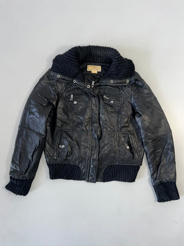 ZMichael Kors Original Authentic Leather Jacket (S)