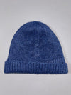 Vintage Polo Ralph Lauren Navy Blue Merino Wool Beanie (H:8 inches/W:16 inches)