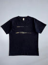 Joe Bonamassa “Black Rock” Album Merch Graphic Faded Cotton T-Shirt Black (L)