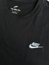 Nike Black Embroidered Swoosh T-Shirt (L)