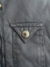 Nippon Blue Japan Multi-Zip Fleece Lined Moto Jacket – Black (M)