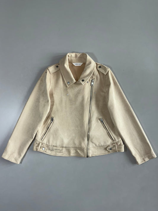 Addition Elle Premium Original Suede Leather Jacket (S/M)