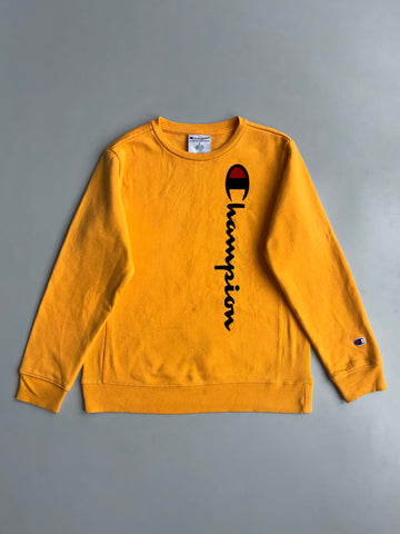 Champion | Script Crewneck Yellow | (S)