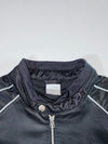 Nike Vintage Black Satin Track Jacket (M)