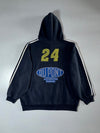 Vintage NASCAR Winston Cup Jeff Gordon DuPont Racing Hoodie Multi-Sponsor Print (2XL)