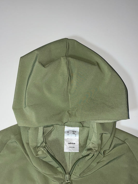 Adidas | Full-Zip Hooded Track Jacket Olive Green (XL)
