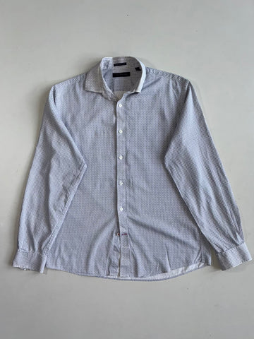 Tommy Hilfiger Slim Fit Geo Print Button-Up Shirt (M)
