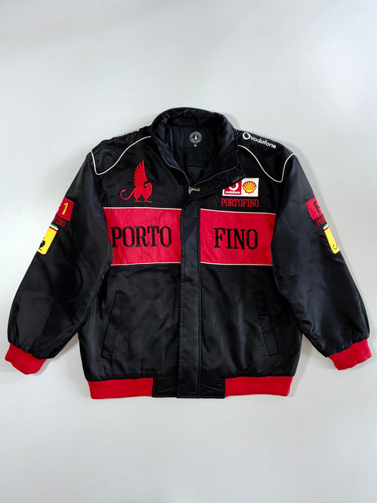 Portofino Uomo Italia F1 Racing Jacket Fully Embroidered (Xl)