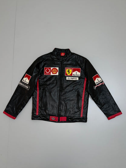 Z F1 Racing Jacket Original Leather Jacket (RARE FIND) (M/L)