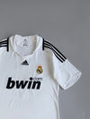 Vintage Adidas Real Madrid Home Jersey Bwin Era 2008/09  (L)