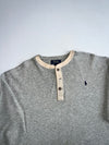 Polo Ralph Lauren | Grey Waffle Knit Thermal Henley (XL)