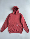 Carhartt Sleeve Logo Hoodie | Brick Red Original Fit (M/L)
