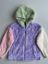 The North Face Sherpa Fleece Hooded Jacket – Pastel Colorblock woman’s (xs)