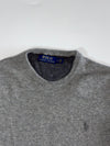 Polo Ralph Lauren Grey Crewneck Sweater with Pony Logo –  (S)