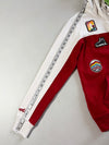 Vintage Roots Canada Red White Patch Zip-Up Hoodie (S)