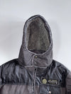 Big Train Osaka “Puffer Jacket Grey Sherpa-Lined Hood (XL)
