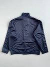 Vintage 90s Asics Navy Logo Tape Track Jacket (Xl)