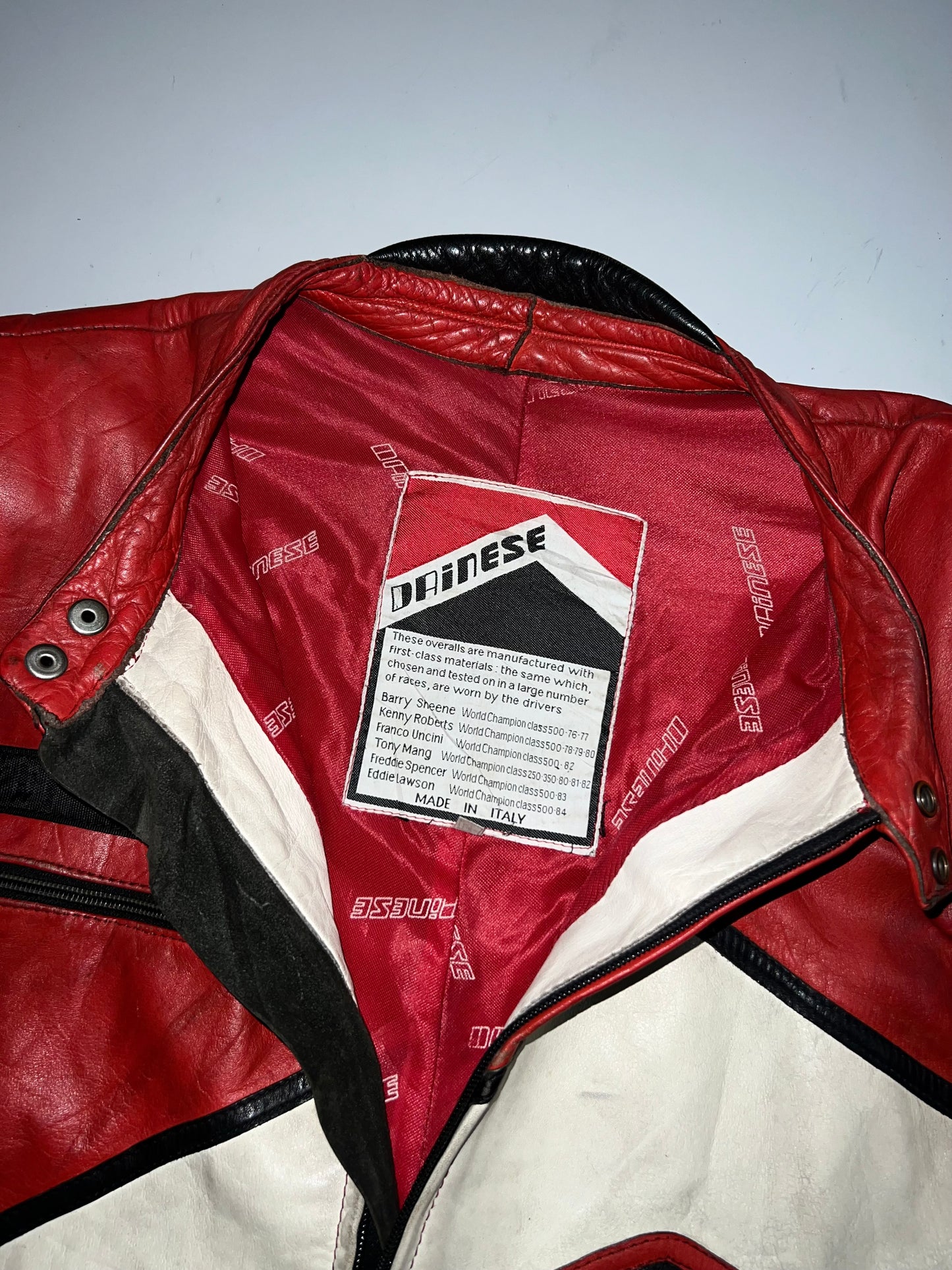 ZDainese Original RARE Leather RACING Jacket (S/M)