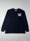 Majestic MLB Pittsburgh Pirates Jolly Roger Long Sleeve T-Shirt – Black (2XL)