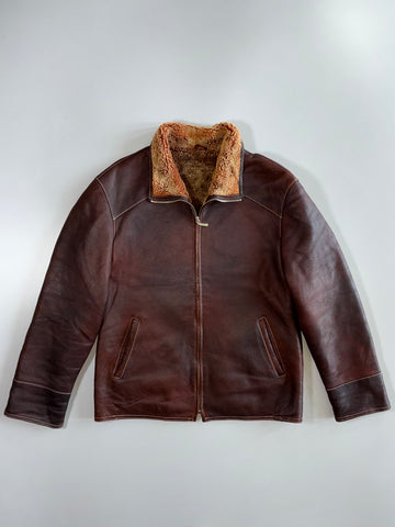 Premium Original (Furr Inside) Pure Leather Jacket (M)