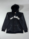 True Religion Zip-Up Hoodie – Black (S)