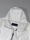 Tommy Hilfiger White Hooded Softshell Jacket with Quilted Lining (XL)