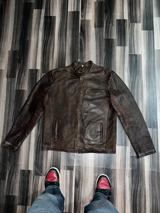 ZPremium Original Leather Jacket (L/XL)