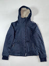 Vintage Superdry Navy Sherpa Lined Windparka Jacket Women’s  (M)