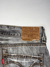 Y2K Levi’s Grey Wash Flap Pocket Jeans (W:34) (L:38)