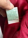 Vintage Benetton Formula 1 Racing Team Red Satin Bomber Jacket (S)